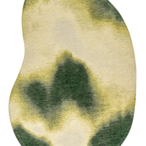 Tapis Aquarelle Salon Vert Feuille — Louis De Poortere Meditation Aquarelle 2092