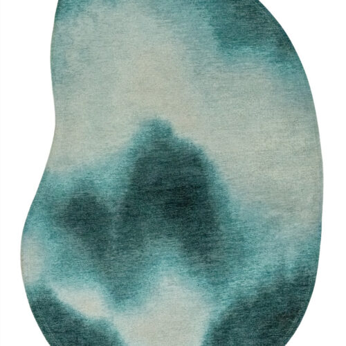 Tapis Aquarelle Salon Gris Orage — Louis De Poortere Meditation Aquarelle 2093
