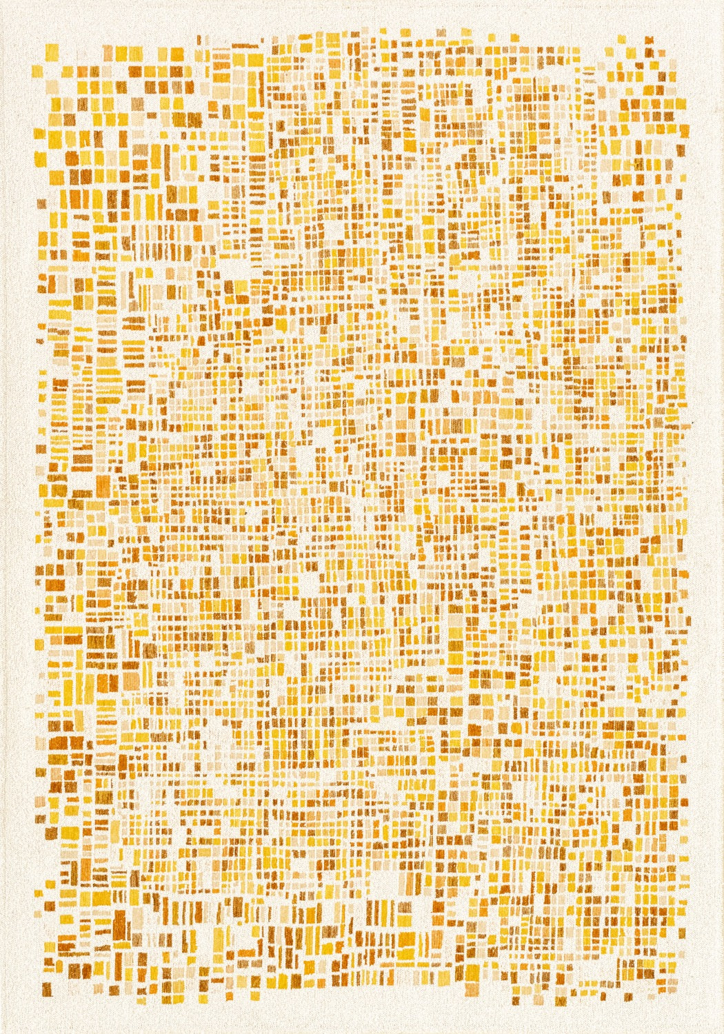 Tapis Design Halo Beige — Louis De Poortere Meditation Drop 2103 Cubik