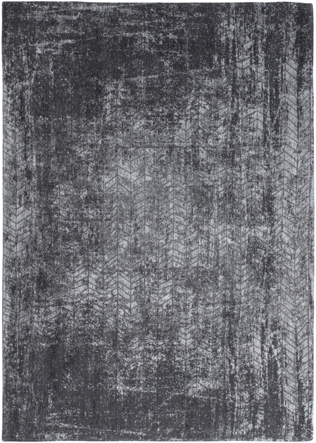 Tapis Géométrique Beige Doré — Louis De Poortere Mad Men Jacob's Ladder 8928 Tapis Géométrique Vintage Contrasté