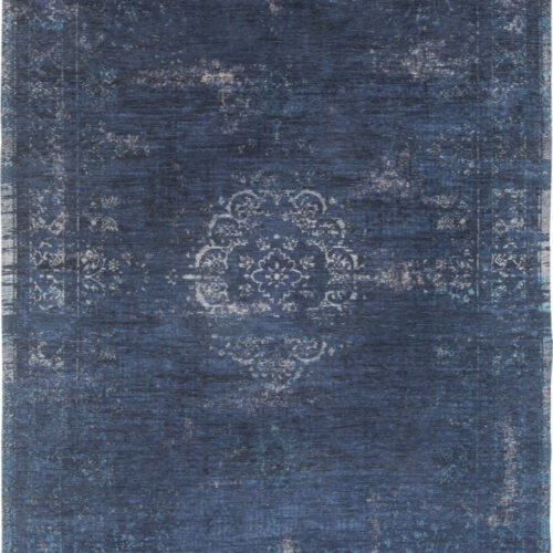 Tapis MĆ©daillon Vintage Bleu Nuit ā Louis De Poortere Fading World Medallion 8254