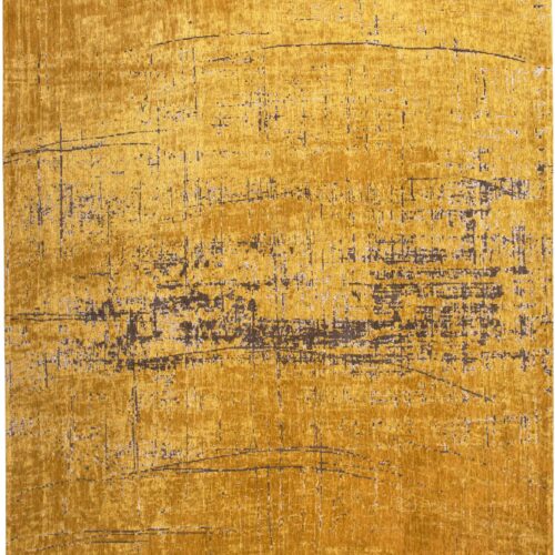 Tapis Graphique Design Or Ambre — Louis De Poortere Mad Men Griff 8550