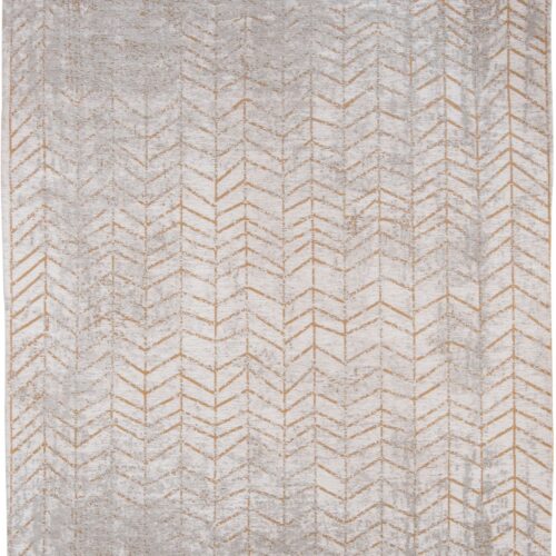 Tapis Géométrique Beige Doré — Louis De Poortere Mad Men Jacob's Ladder 8928