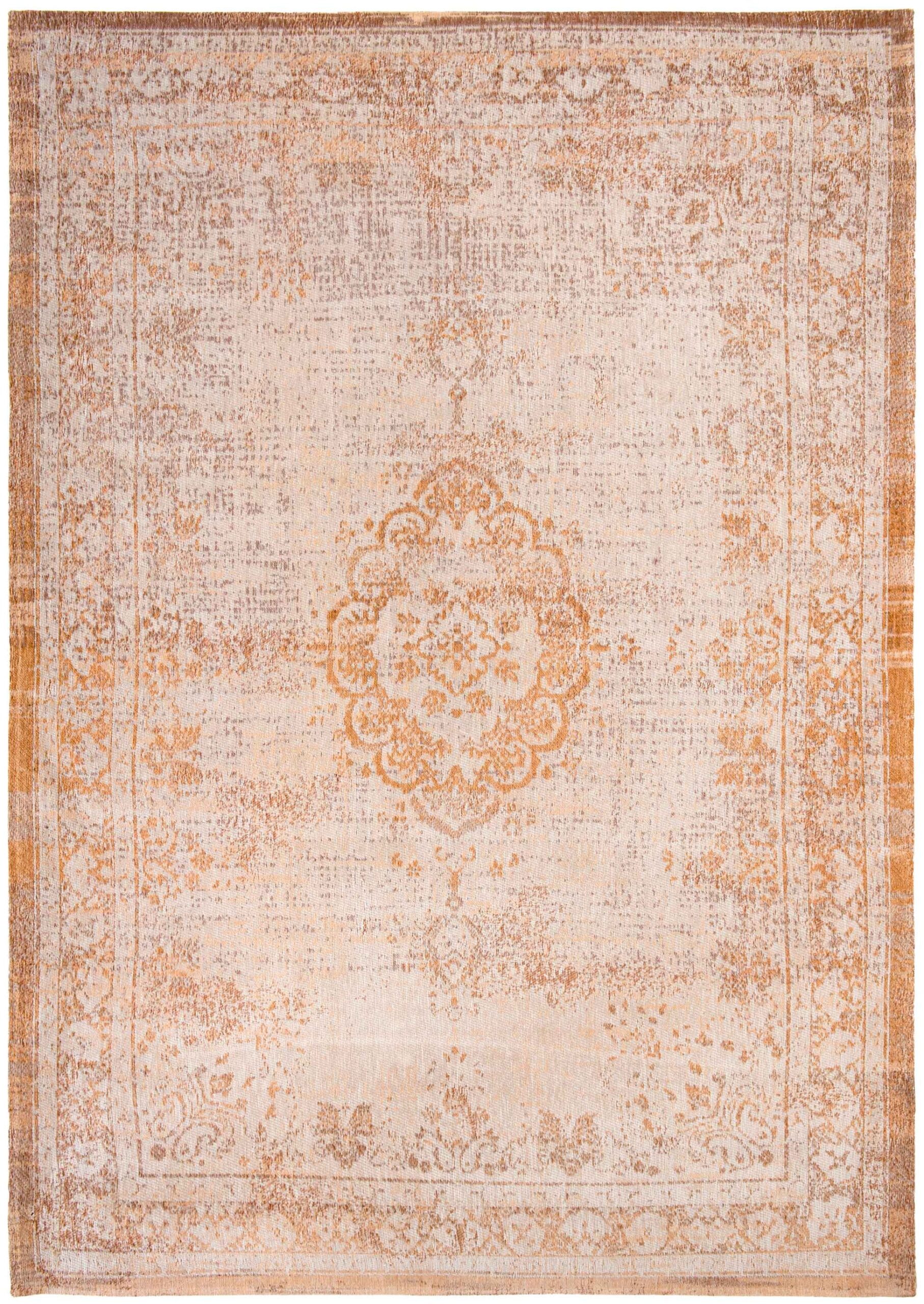 Tapis Médaillon Vintage Saumon — Louis De Poortere Fading World Medallion 9067