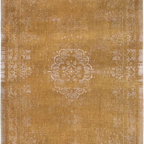 Tapis Médaillon Vintage Vert Mousse — Louis De Poortere Fading World Medallion 9145