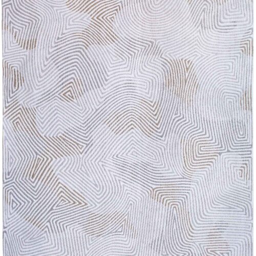Tapis Doux Salon Blanc Nacré — Louis De Poortere Meditation Coral 9228