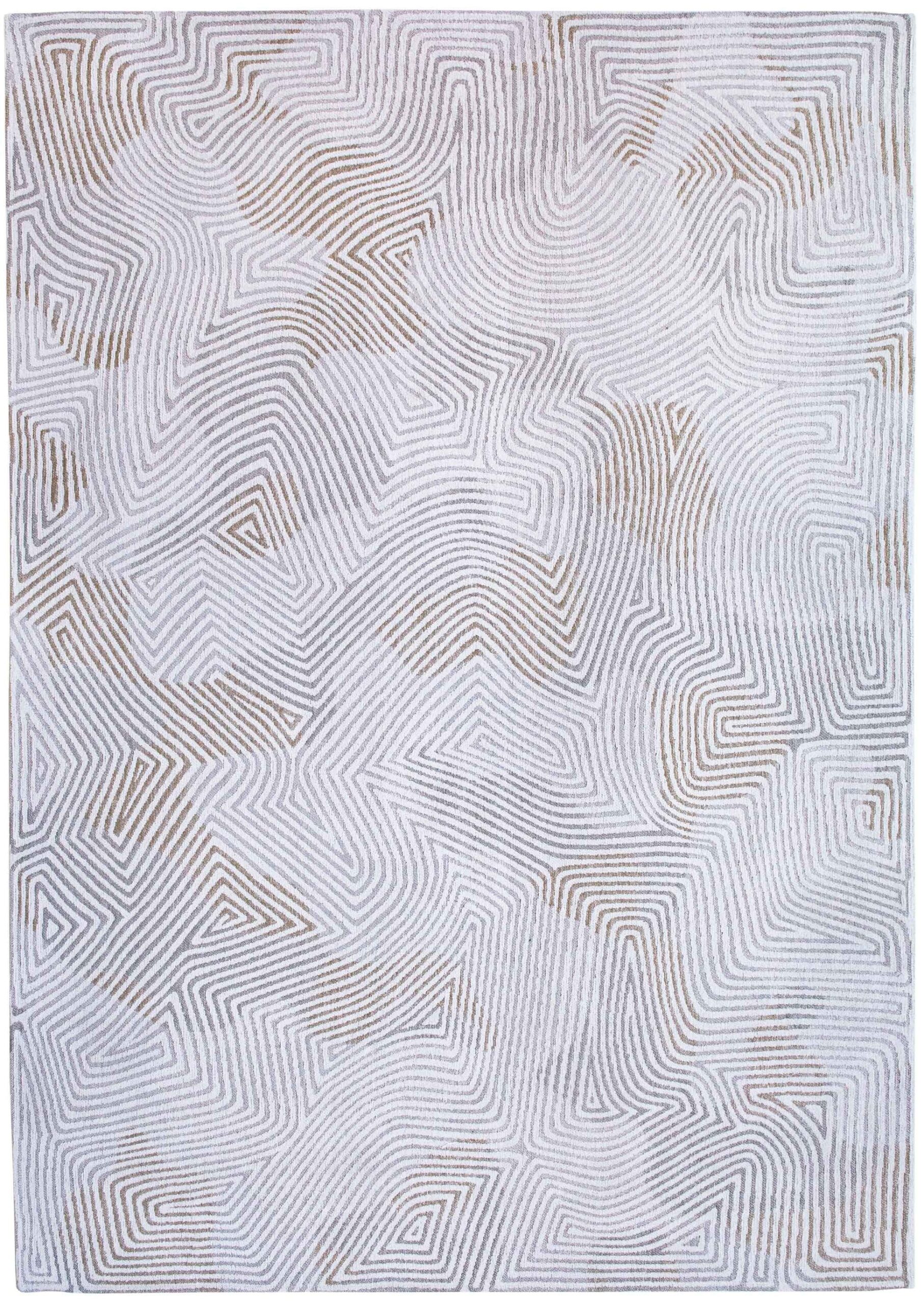 Tapis Doux Salon Beige Nacré — Louis De Poortere Meditation Coral 9229 Tapis Doux Salon Blanc Nacré