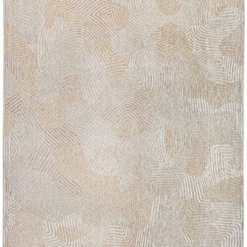 Tapis Doux Salon Beige Nacré — Louis De Poortere Meditation Coral 9229