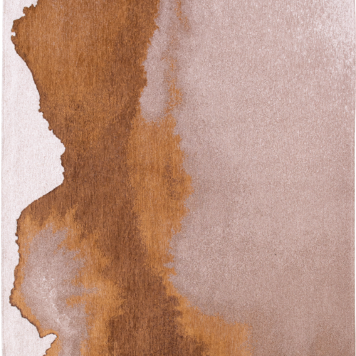 Tapis Couleur Douce Salon Châtaigne — Louis De Poortere Meditation Lagoon 9326