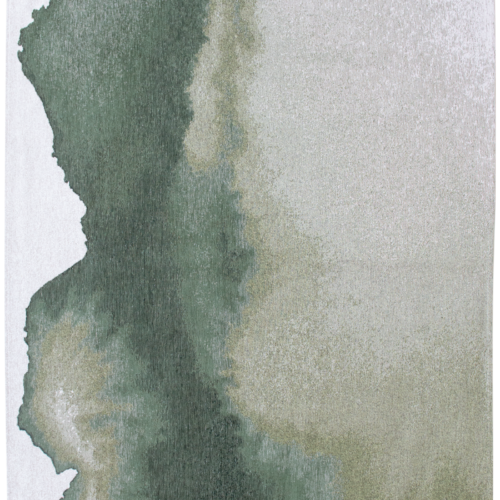 Tapis Palm Green Vert — Louis De Poortere Meditation Lagoon 9331