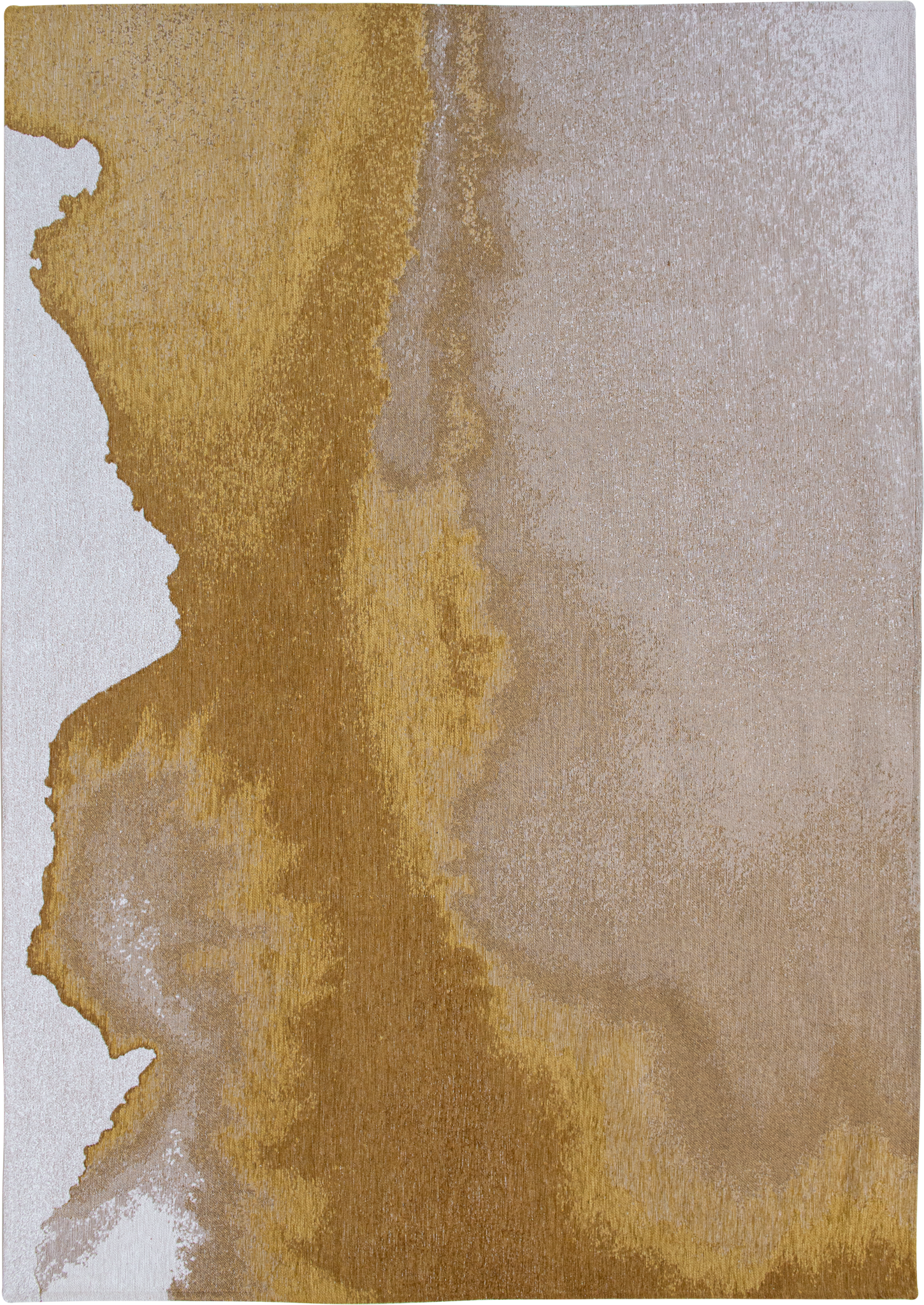 Tapis Couleur Douce Salon Coucher de Soleil — Louis De Poortere Meditation Lagoon 9333