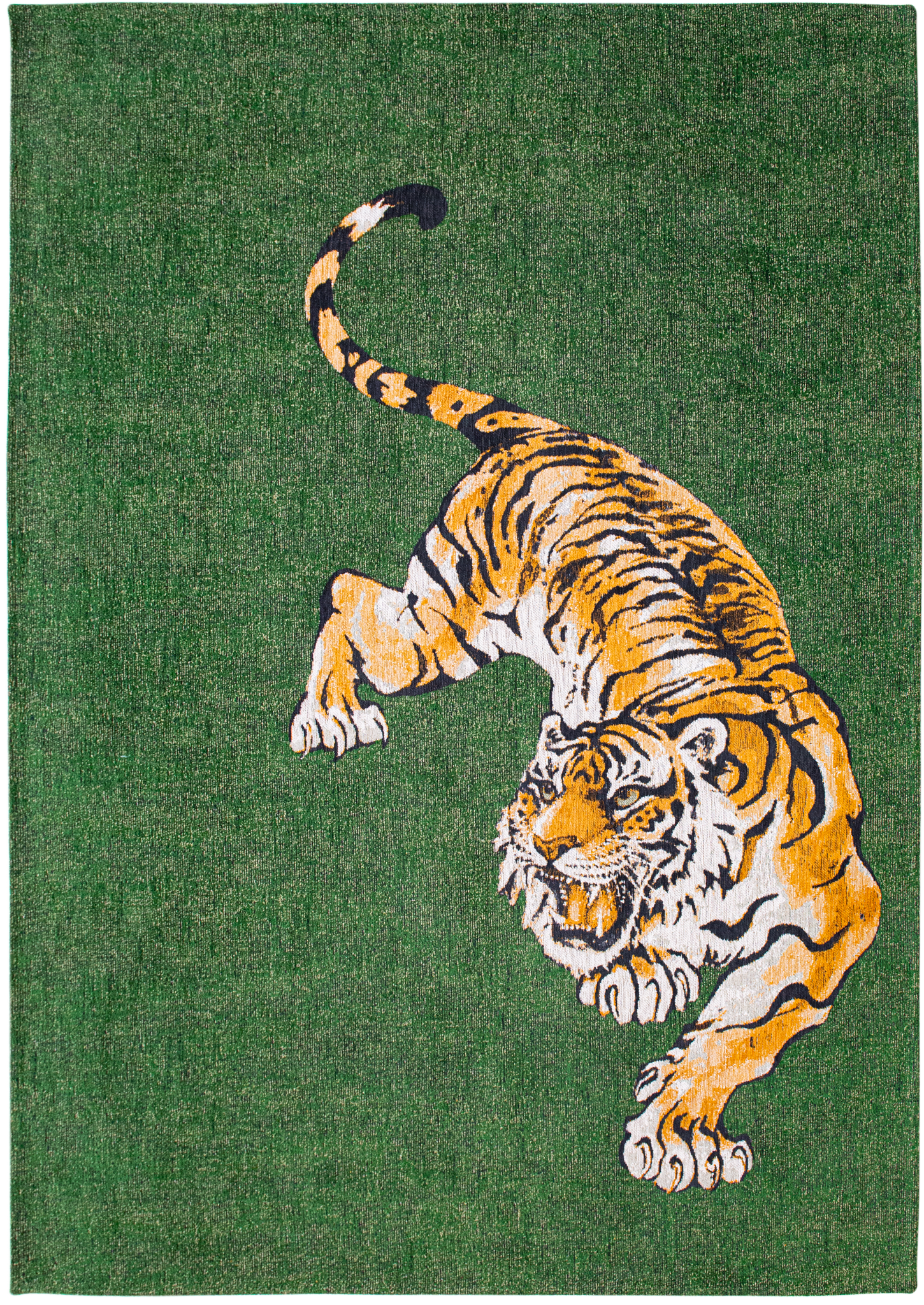 Tapis Pop Art Coloré Multicolore — Louis De Poortere Pop 9390 Tapis Pop Art Coloré Vert Flamboyant
