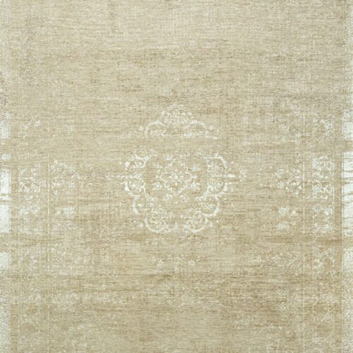 Tapis Médaillon Vintage Curry Doux — Louis De Poortere Fading World Medallion 9672