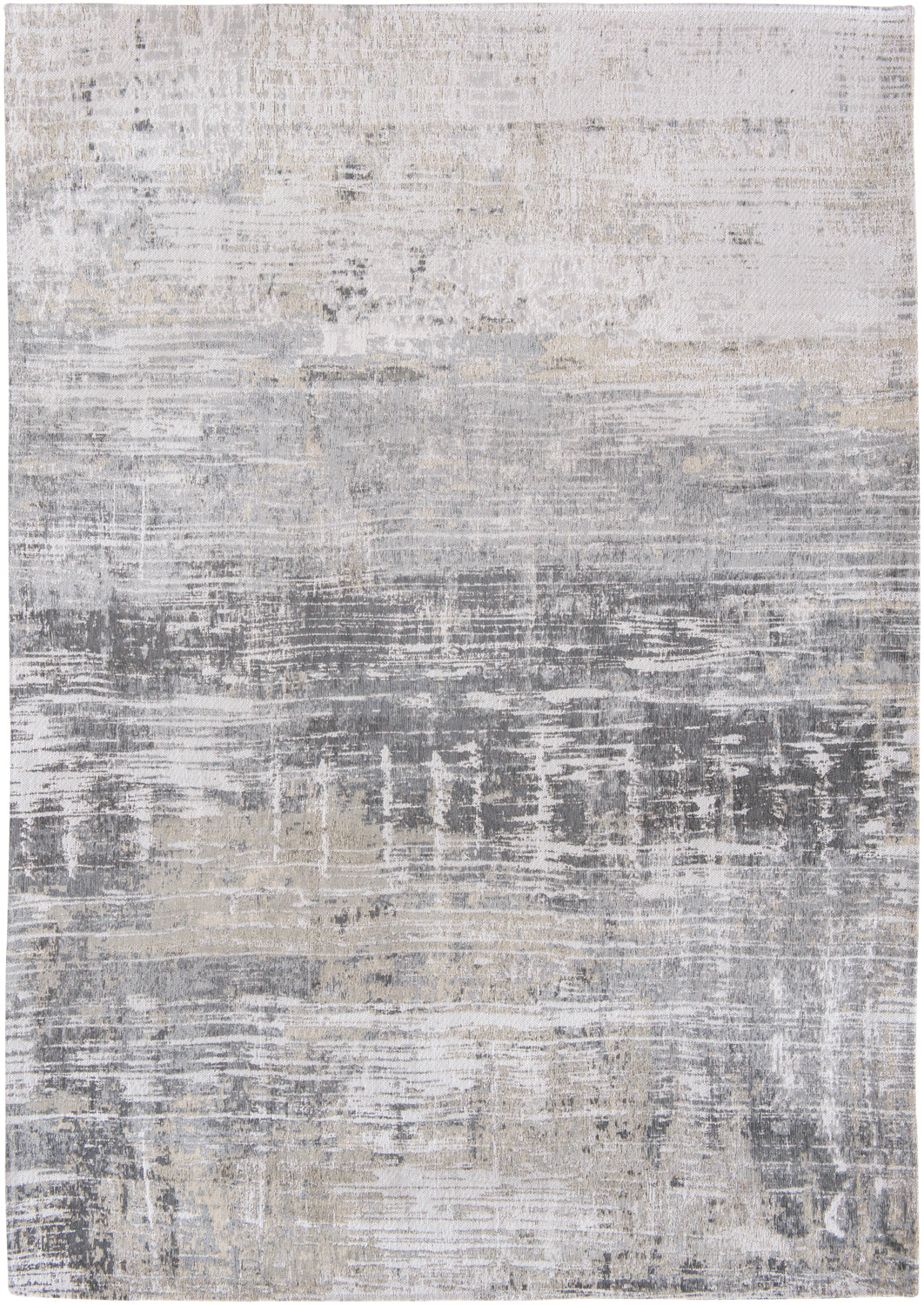 Tapis Abstrait Rayé Gris — Louis De Poortere Atlantic Streaks 8716