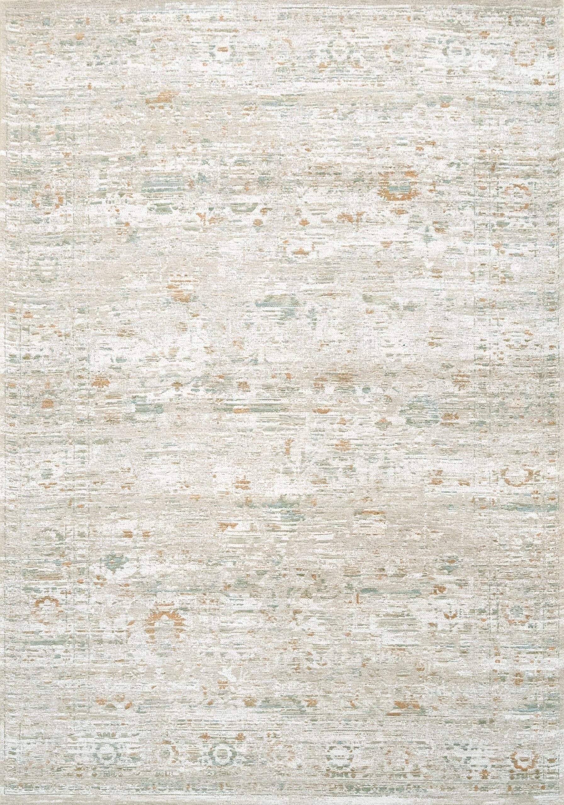 Tapis Oriental Vintage Beige Clair — Louis De Poortere Antiquarian Ushak 9837