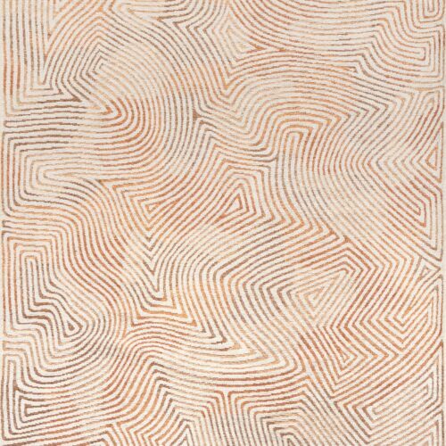 Tapis Doux Salon Sable — Louis De Poortere Meditation Coral 9800