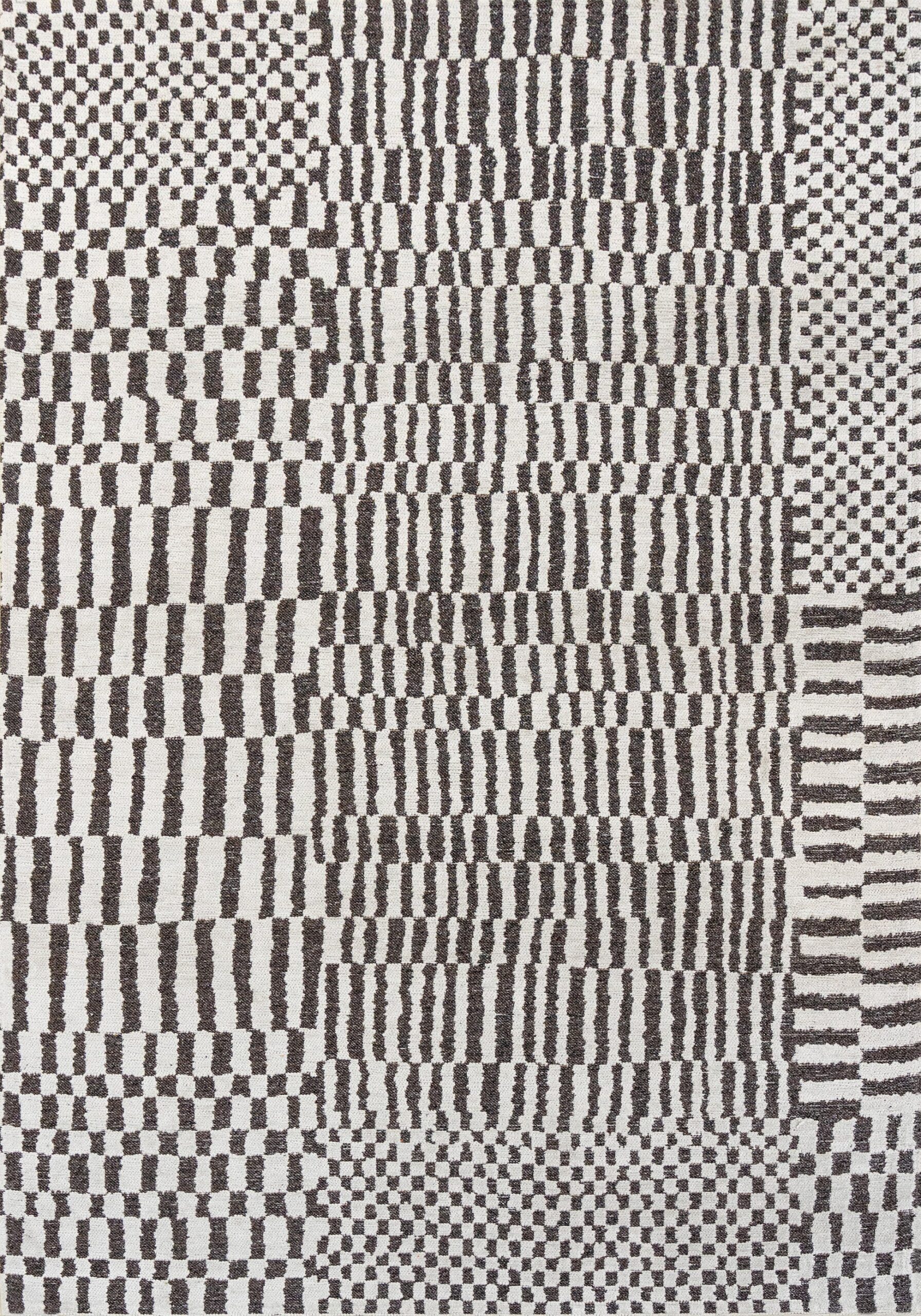 Tapis Berbère Géométrique Vert — Louis De Poortere Structures Berber 9650 Tapis Berbère Géométrique Beige
