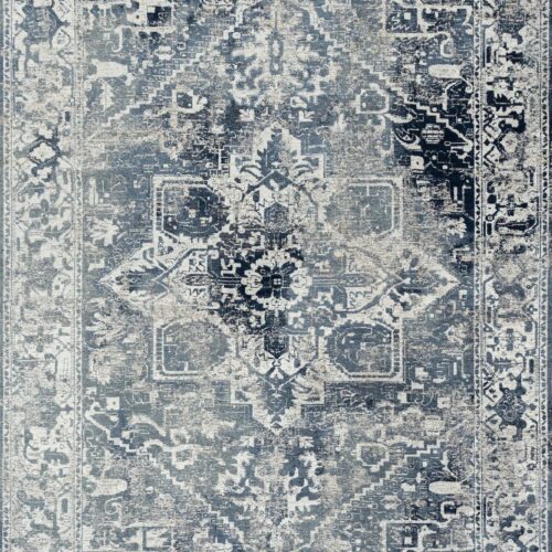 Tapis Oriental Vintage Bleu — Louis De Poortere Antiquarian Tabriz 9646