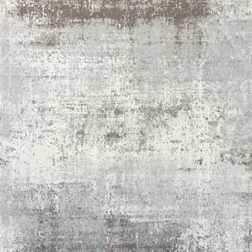 Tapis Graphique Contemporain Gris Rosé — Louis De Poortere Mad Men Virgin Land 9655