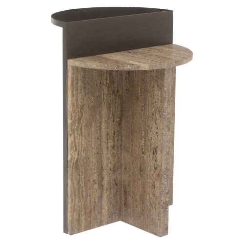 Table d'appoint Russo brun cendré Richmond Interiors