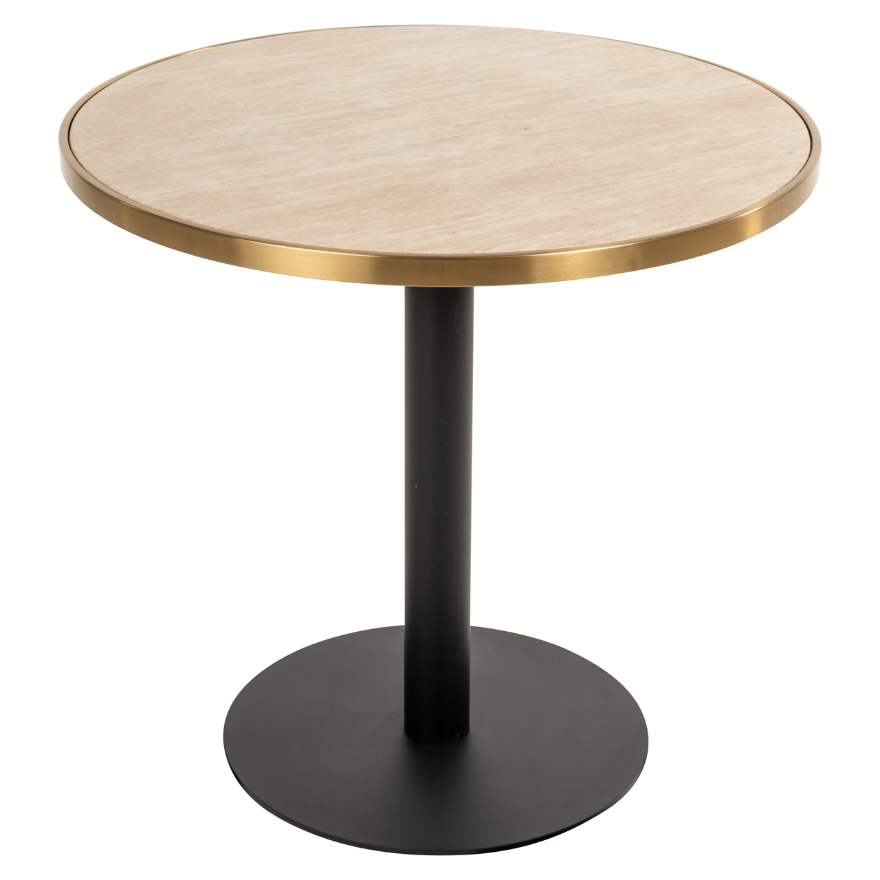 Table bistro Brazza beige 80Ø Richmond Interiors