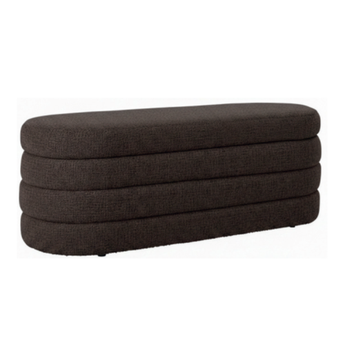 Canapés et fauteuils Pouf Camille marron chunky Richmond Interiors