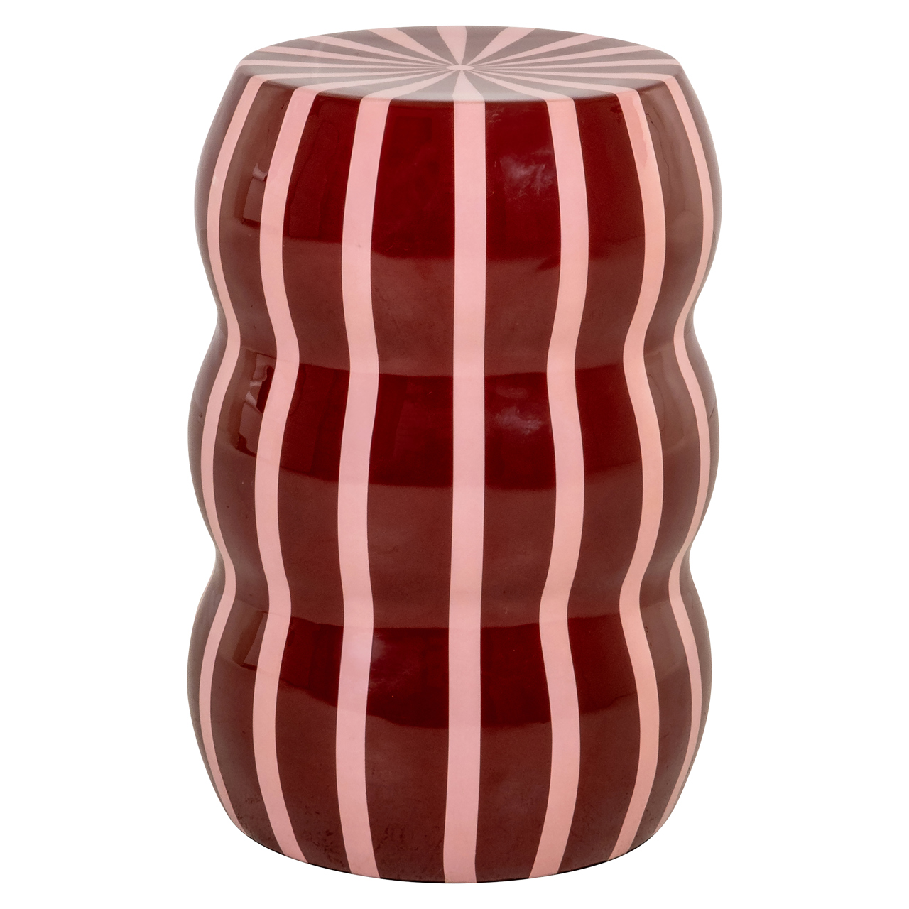 Table d'appoint Yalou rouge Richmond Interiors