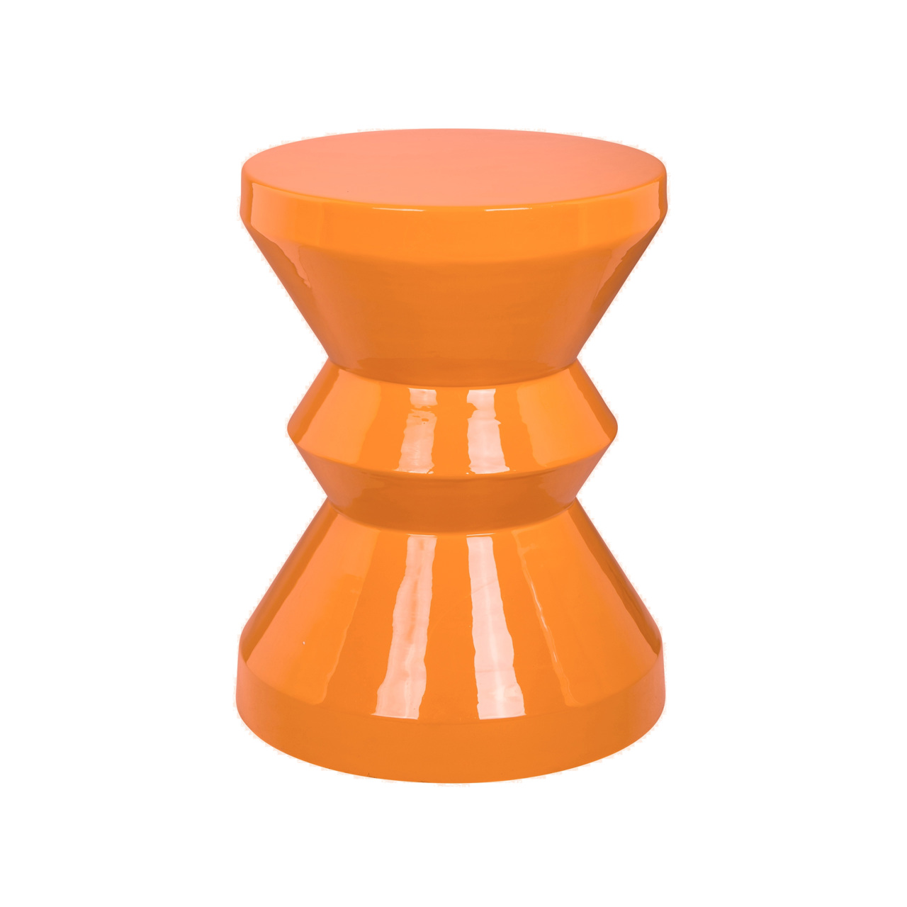 Table d'appoint Diablo orange 35Ø Richmond Interiors