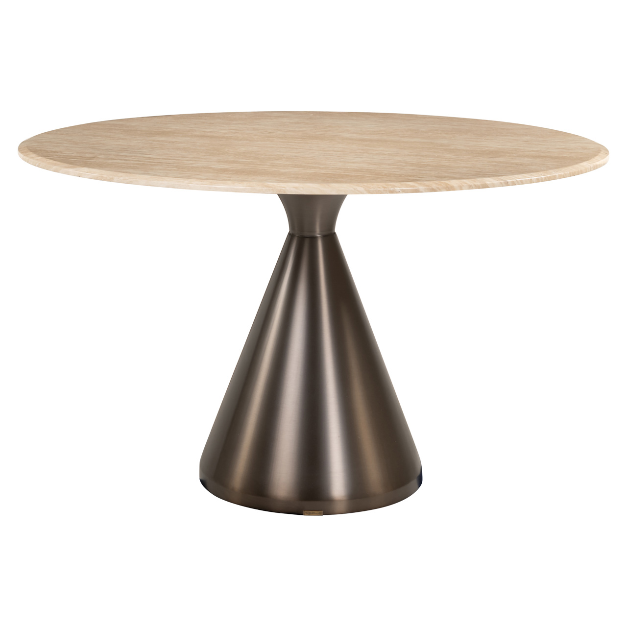 Table à manger ronde Montgommery beige 130 Richmond Interiors