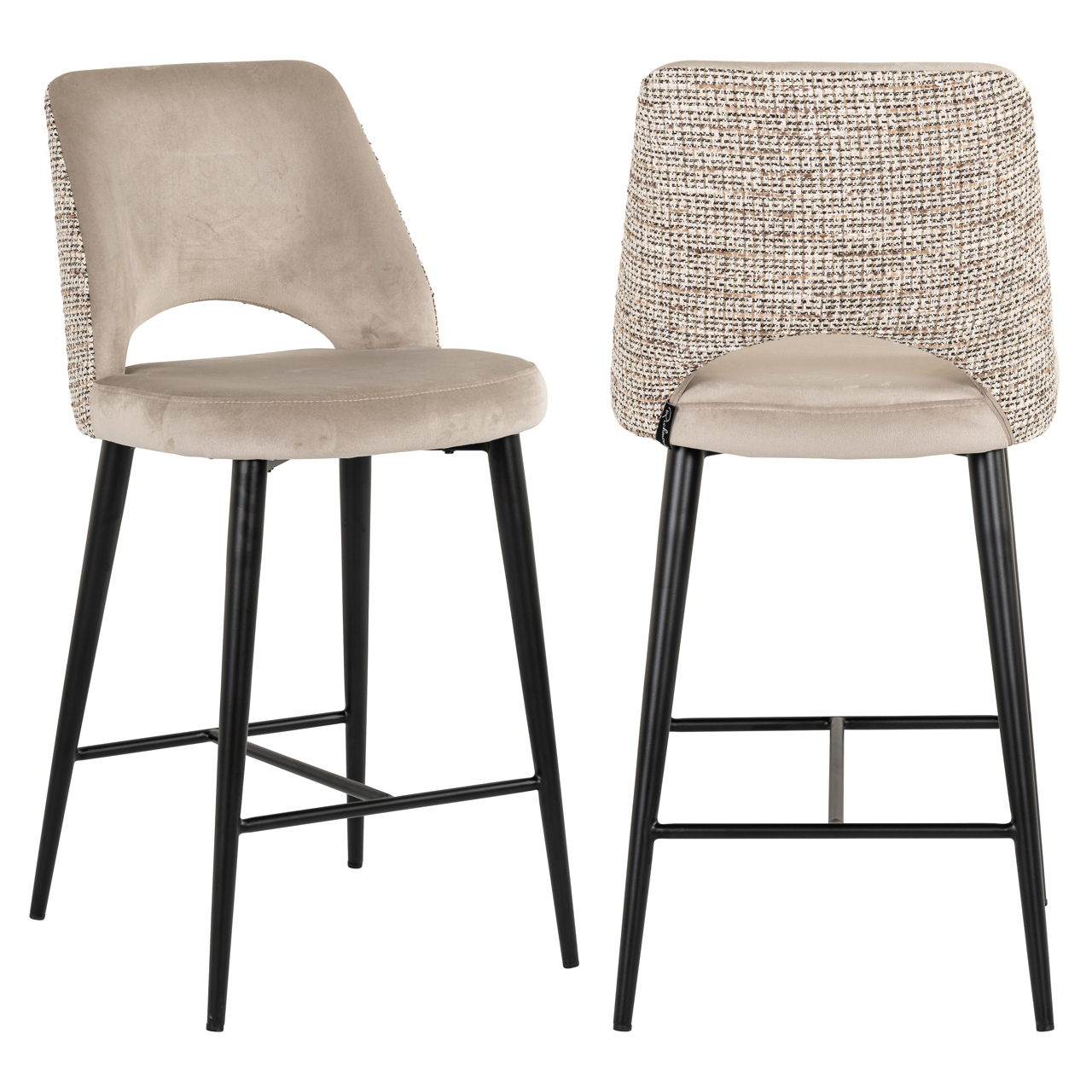 Tabouret de bar Tabitha trendy nature Richmond Interiors H67