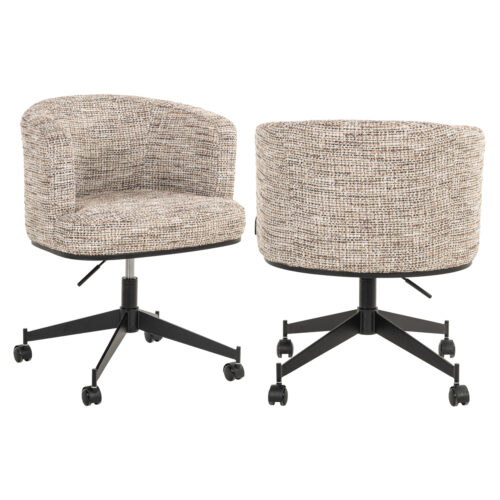 Chaise de salle à manger Rochenne trendy nature pivotant Richmond Interiors