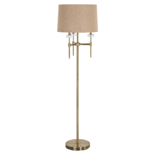 Lampe sur pied Josie or brossé Richmond Interiors