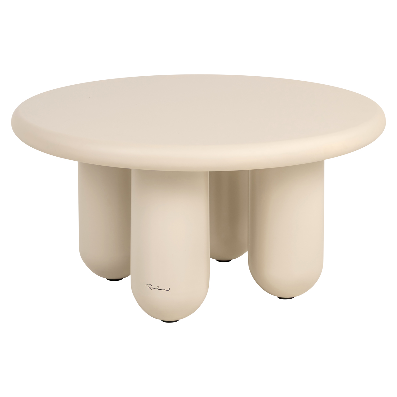 Table basse Calma beige 80Ø Richmond Interiors