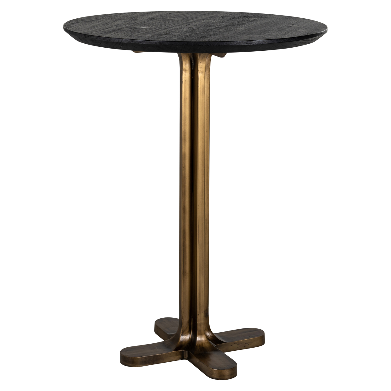 Table de bar Revelin noir/or 81Ø Richmond Interiors