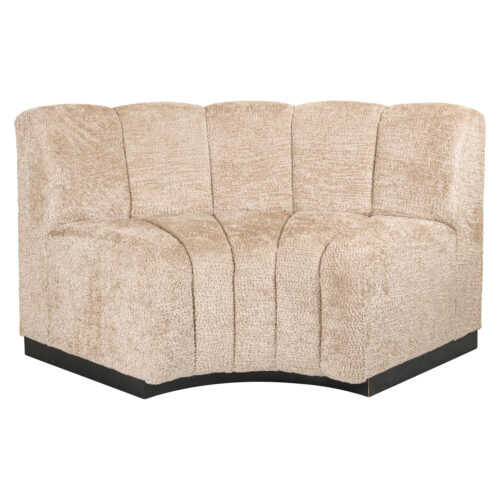 Banc Hillpark lovely beige coin arrondi Richmond Interiors