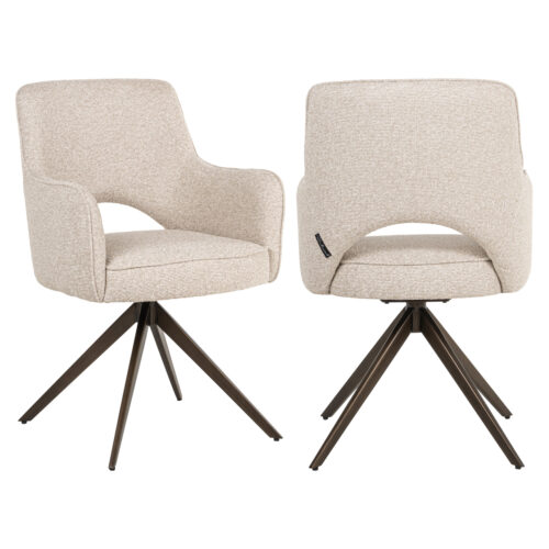 Chaise Ginerva biscotti pivotant Richmond Interiors