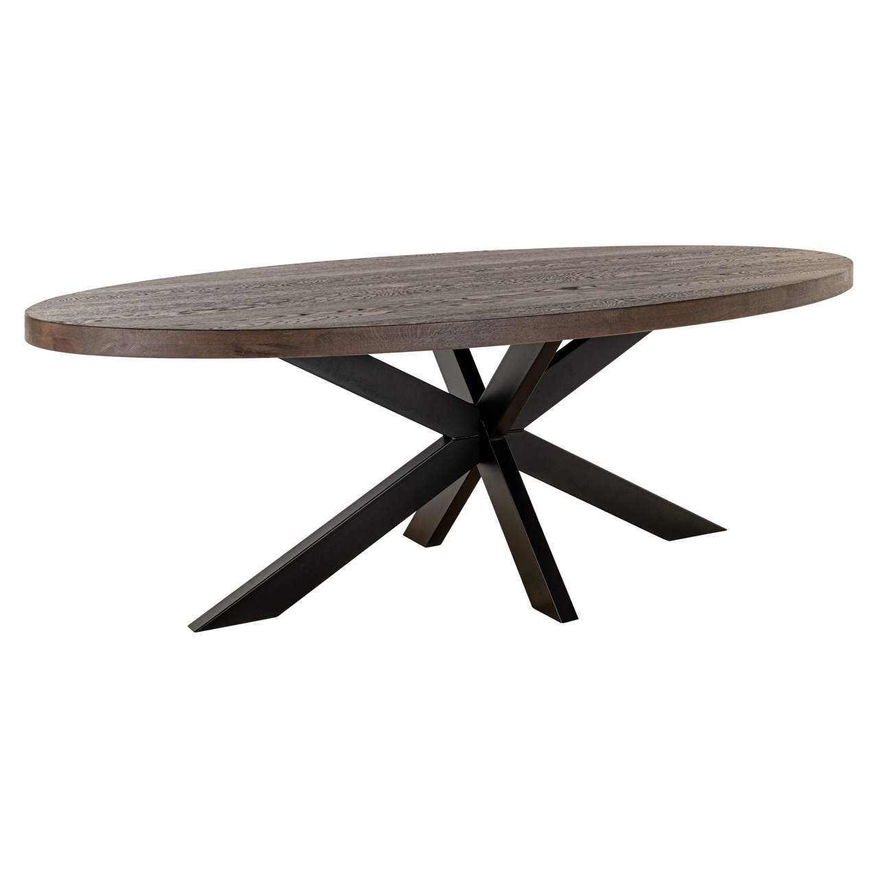 Table à manger Watson marron foncé/noir 235 Richmond Interiors
