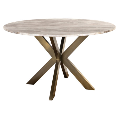 Tables Richmond Interiors Table ronde Bottega Blush beige 140 Richmond Interiors