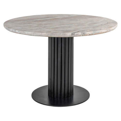 Table à manger ronde Nyon Blush beige 120 Richmond Interiors