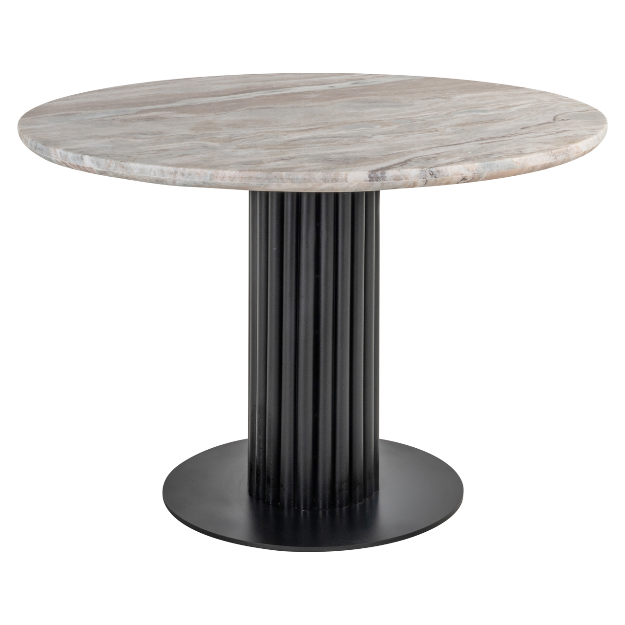 Table à manger ronde Nyon Blush beige 120 Richmond Interiors