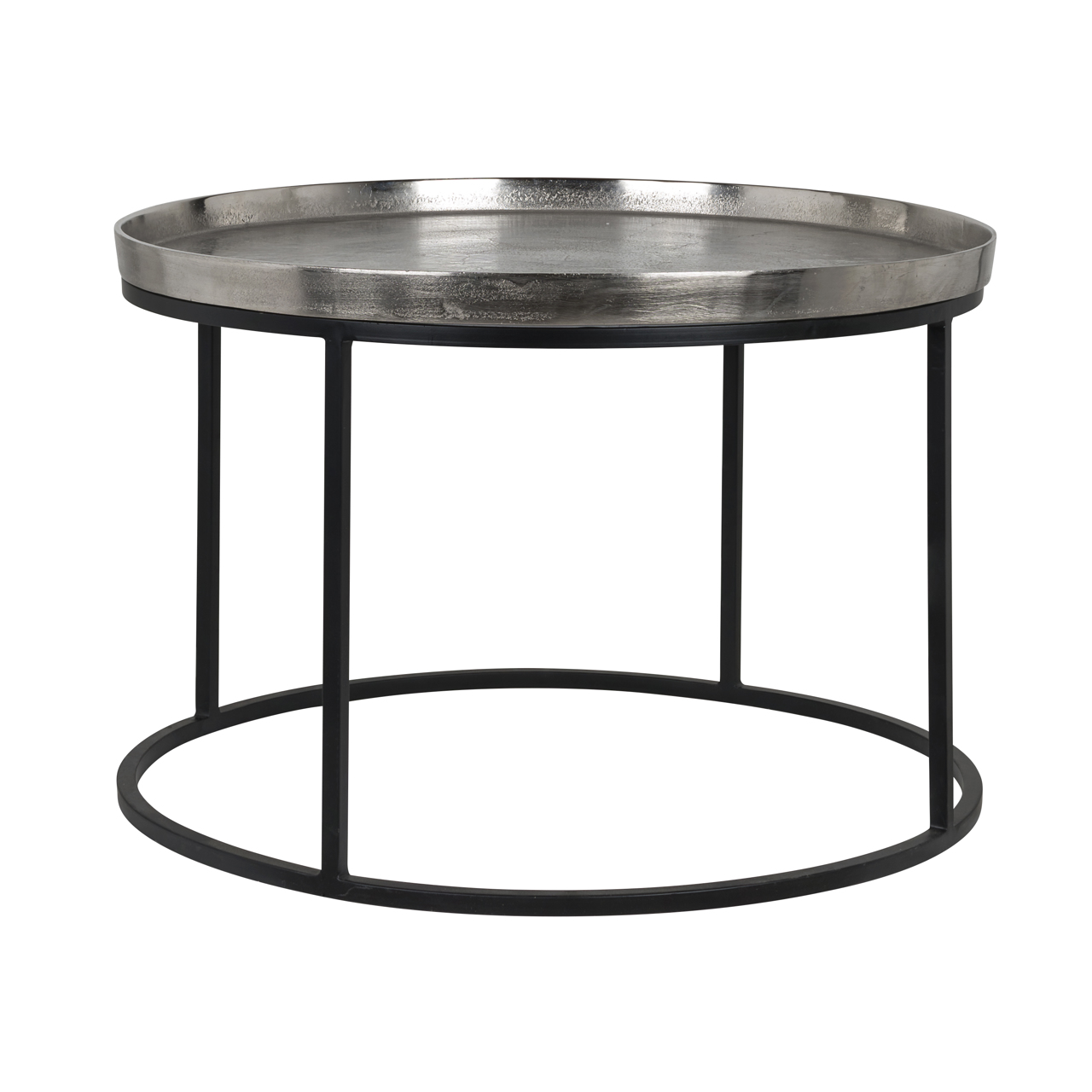 Table basse Lyam silver 70Ø Richmond Interiors