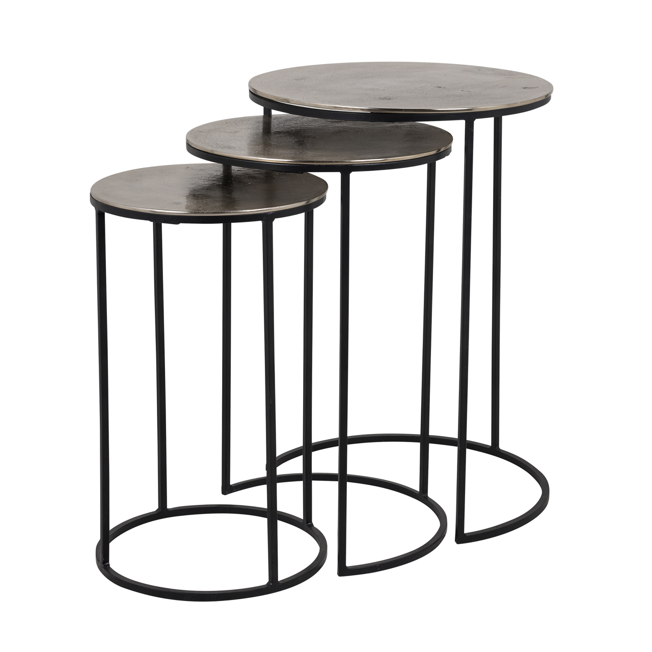 Table basse Nolan champagne gold (Set of 3) Richmond Interiors