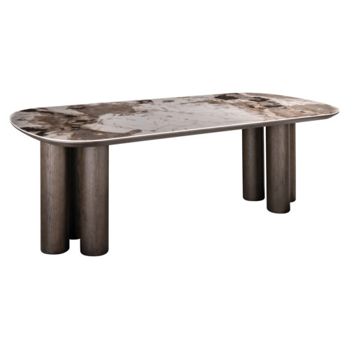 Table ovale Langford marron 230 Richmond Interiors