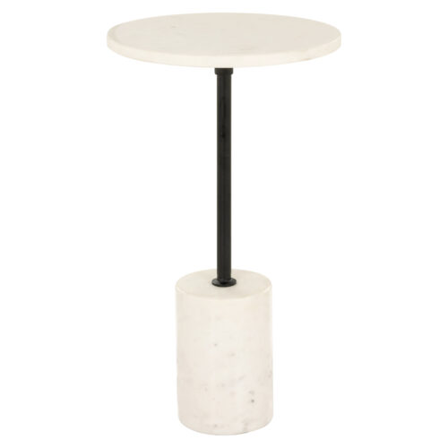 Table d'appoint Misty noir blanc 30 Richmond Interiors