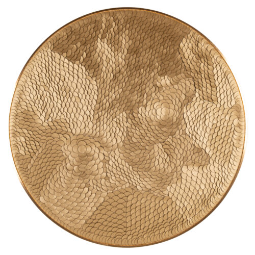 Art mural Bloom gold Richmond Interiors