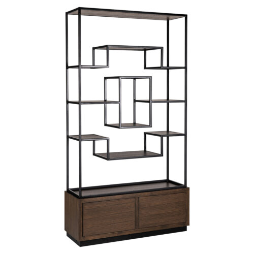 Vitrine Bonvoy marron Richmond Interiors