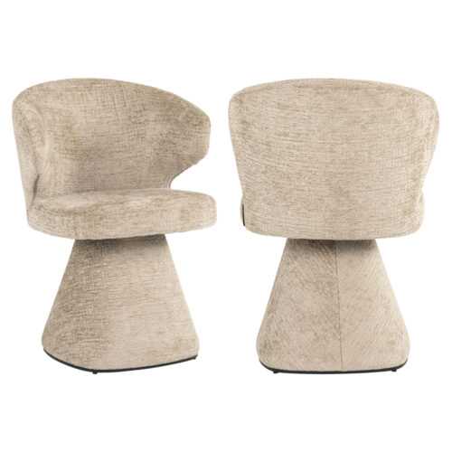 Chaise de salle à manger Gatsbi desert fusion ignifuge Richmond Interiors