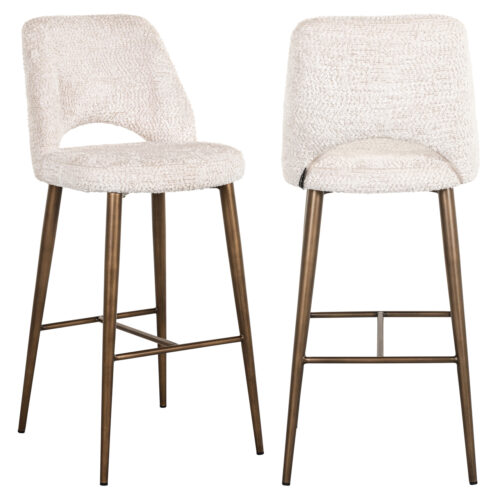 Tabouret de bar Delphine lovely cream Richmond Interiors