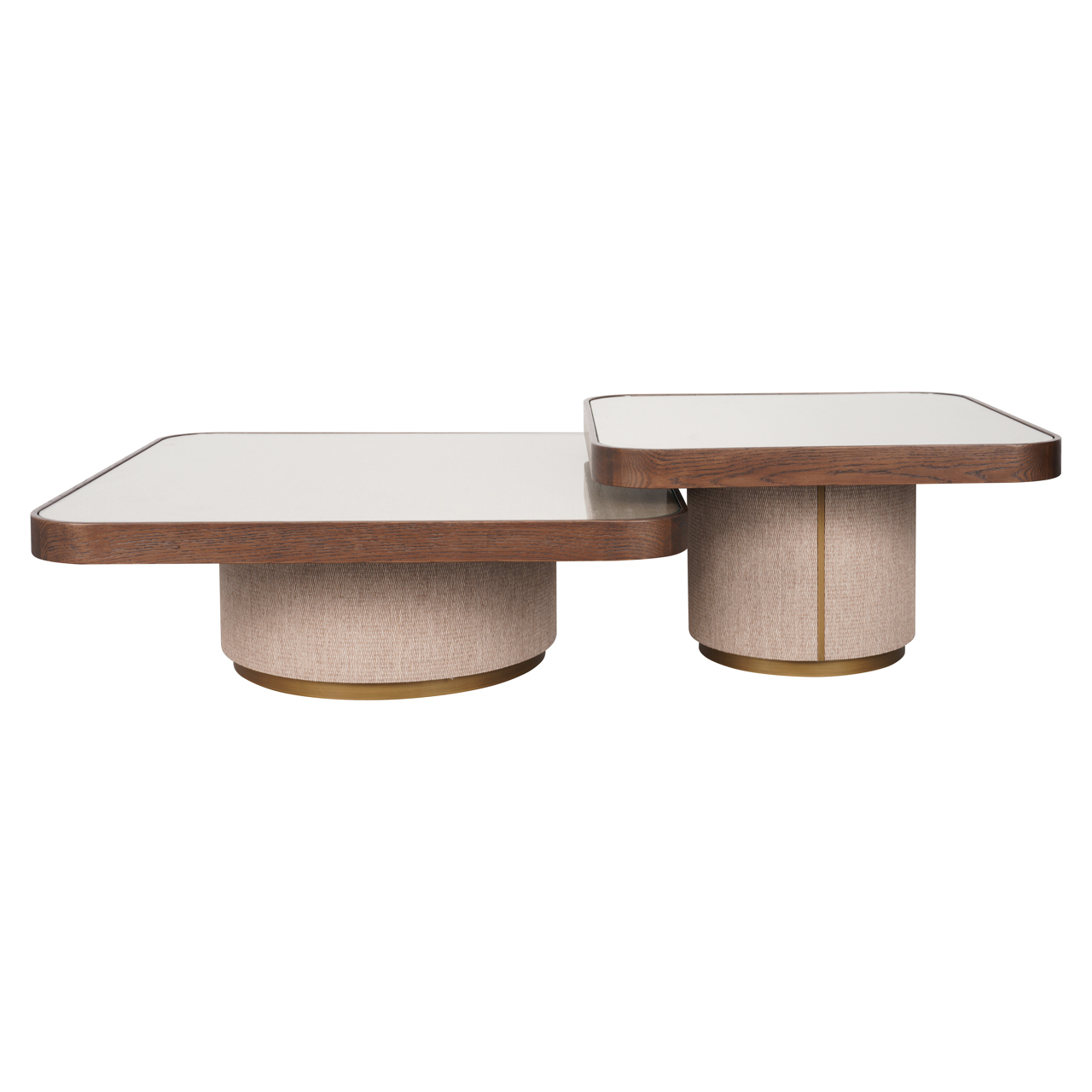 Table basse Willox beige Richmond Interiors - lot de 2