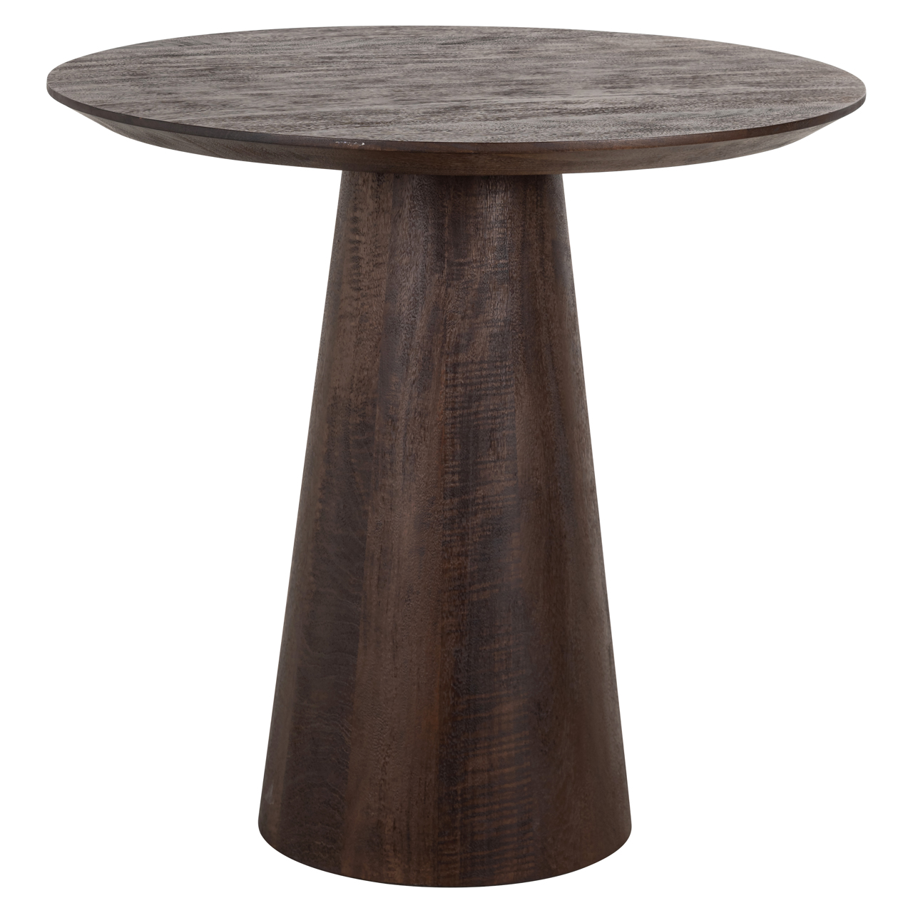 Table bistro ronde Willow marron foncé Richmond Interiors 80cm